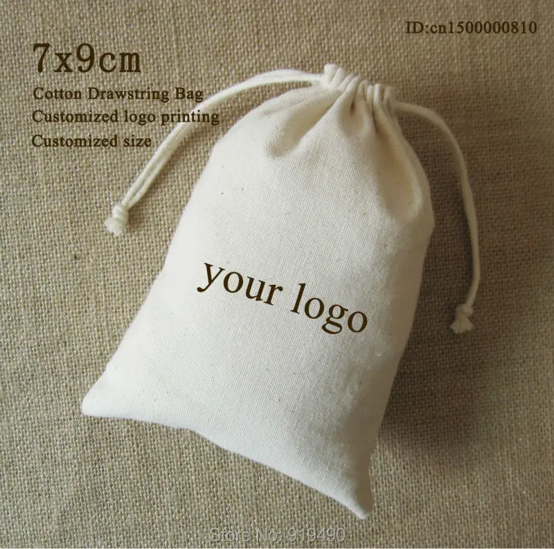 personalised canvas pouch
