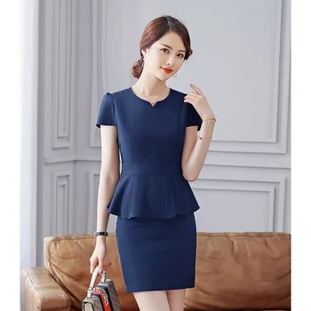 

NEW Suit Women Summer 2020 New Style Short Sleeve suit blazer Half-length Skirt Slim Two-piece Suit Skirt