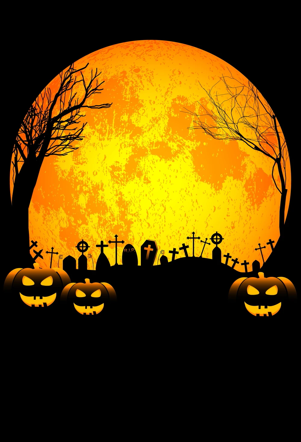 halloween portrait background