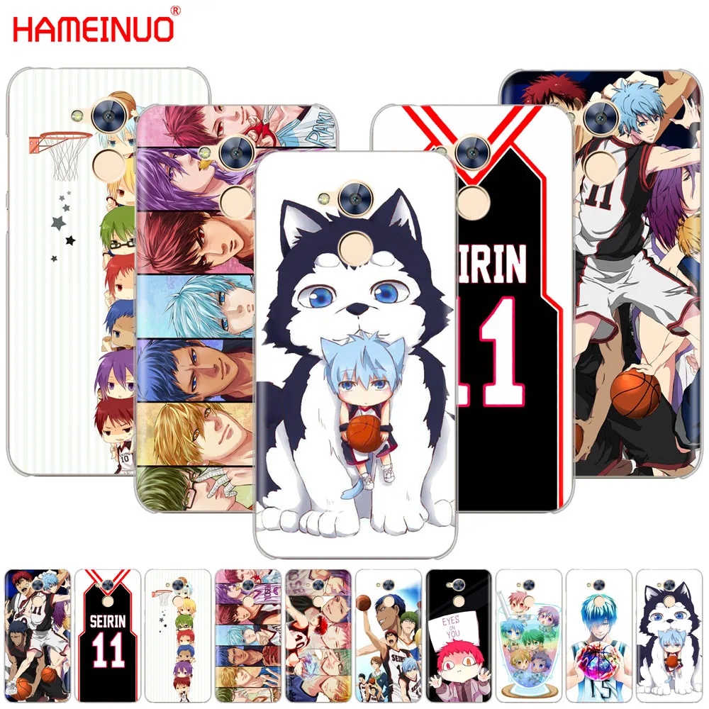 

HAMEINUO Kuroko no Basket kawaii Tetsuya kawaii anime Cover phone Case for Huawei Honor 10 V10 4A 5A 6A 7A 6C 6X 7X 8 9 LITE