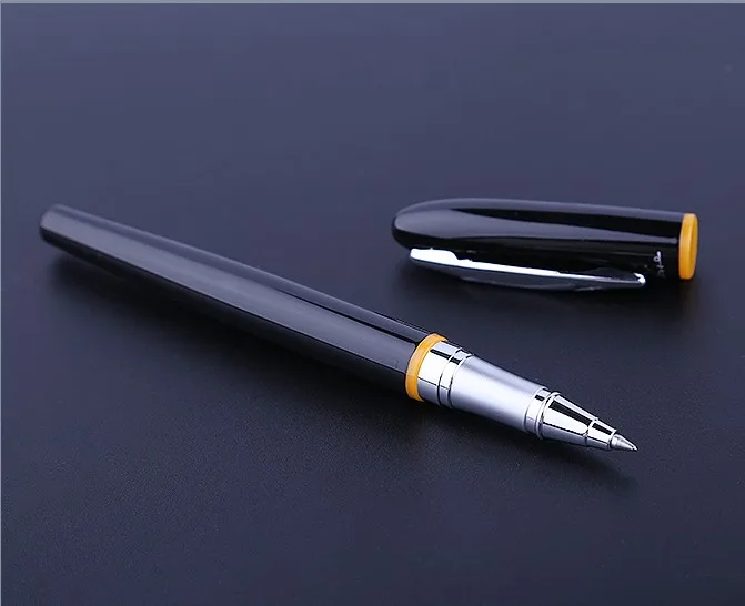 Vermelho e Preto Clipe de Prata Material de Escritório Lote Montmartre Picasso 907 Roller Ball Pen Bola Caneta Pimio Canetas 13.6*1.3 Centímetros 1 pc - 9 de Prata Caneta Pimio Canetas material de