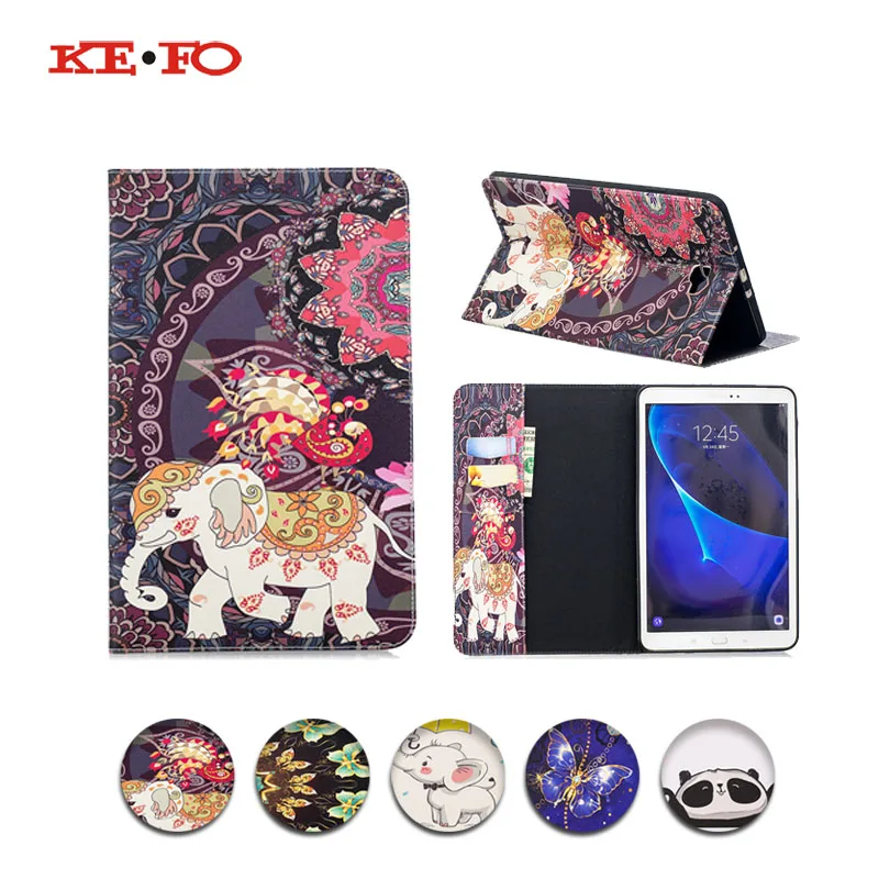 

Cover For Samsung Galaxy Tab A 10.1 2016 T580 T585 SM-T585 Flip PU Leather Tablet Case For Samsung tab a 10.1 2016 Cases