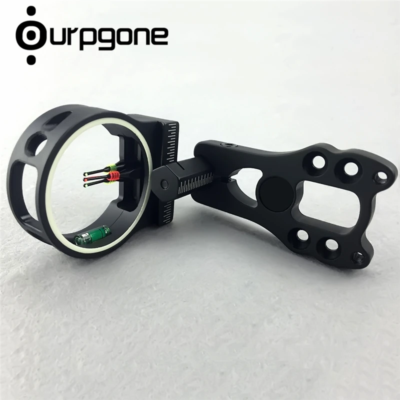 Ourpgone Dropshipping 1*Outdoor Recurve Bow 3 Pin Fiber Archery