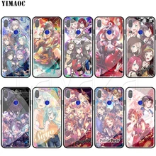 Lavaza BanG Dream закаленное стекло TPU случай для Redmi Примечание 4X5 6 6A 7 Pocophone F1