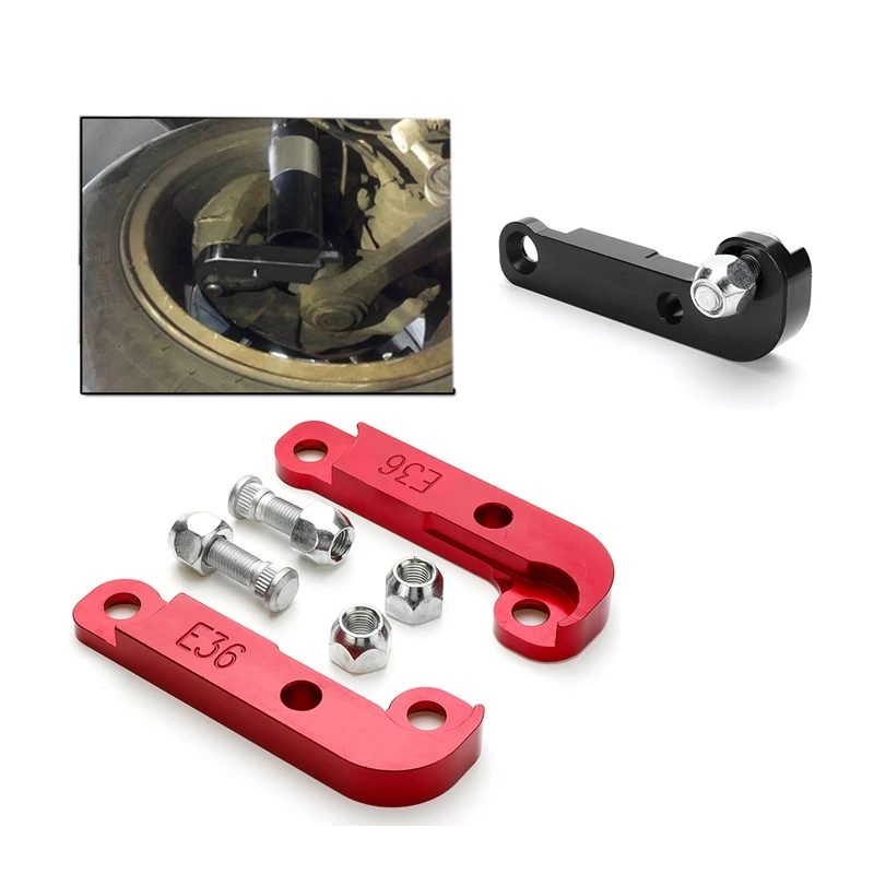 

2X Adapter Increasing Turn Angles About 25%-30% Drift Lock Kit For Bmw E36 M3 Tuning Drift Power Adapters And Mounting