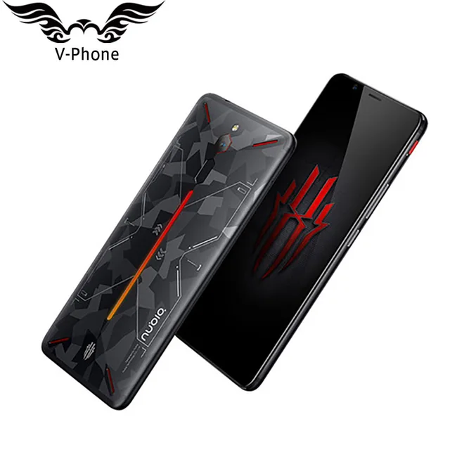 Best Price Nubia Red Magic Mobile Phone 6" Snapdragon 835 Octa Core Full Screen Fingerprint Android 8.1 4G LTE Game phone