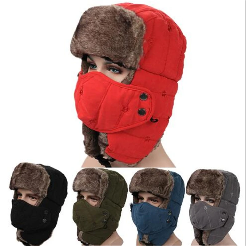 

Winter Windproof Hiking Caps,Men Warm Thermal Fleece Balaclava Face Beanies,Ski Bike Motorcycle Neck Warmer Helmet Riding Hat