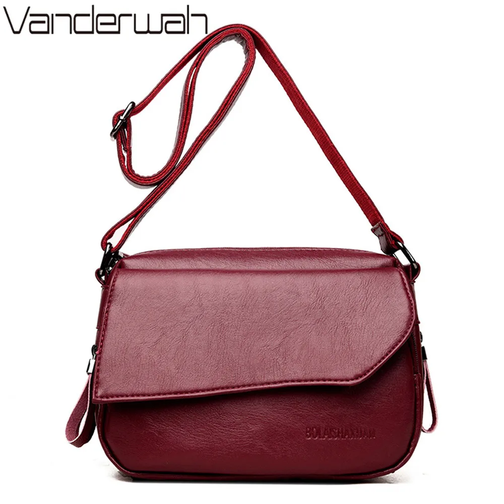 

VANDERWAH 2018 NEW Women Handbags fashion women messenger bags flap crossbody bag shoulder bolsa high quality small handbags SAC