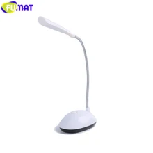 Светодиодный настольный светильник FUMAT s мини-светильник для чтения книг с защитой глаз для детей гибкий складной светильник с батареей AAA прикроватная настольная лампа для спальни