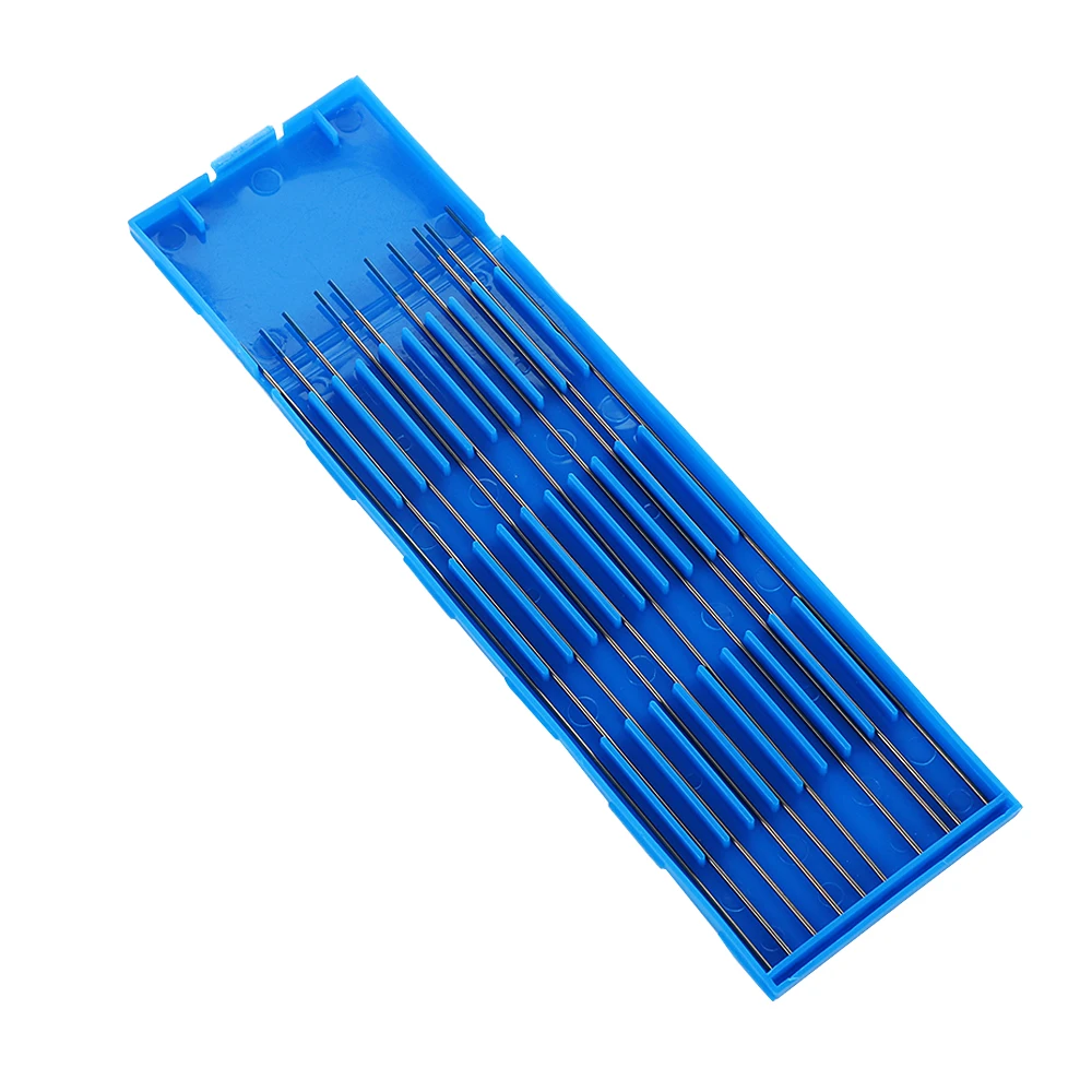 10PCS WY20 1.0 1.6 2.0 2.4 3.0 3.2mm 2.0% Tungsten Electrode Professional Tig Rod Lanthanated for Tig Welding Machine