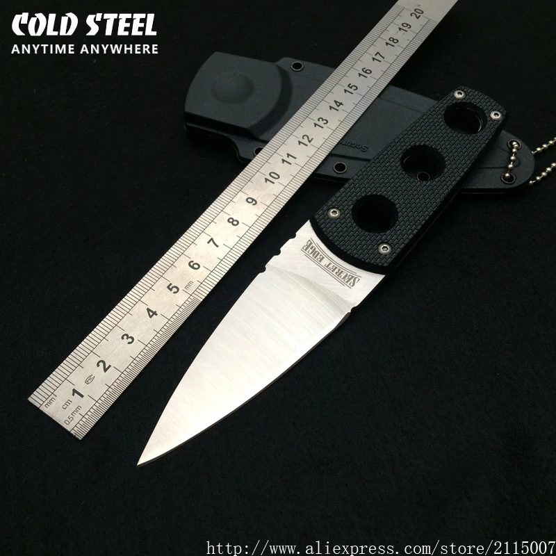 Cold Steel 11SDT SECRET EDGE Tactical Knife,High Performance Straight