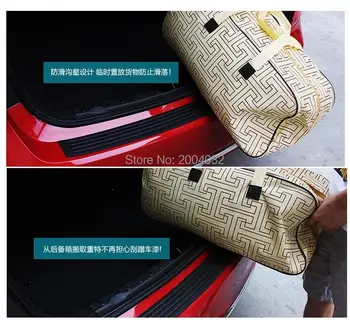 

Car Rear Bumper Scuff Protective Sill Cover For honda civic lada granta hyundai ix35 lifan x60 corolla nissan x-trail ix25