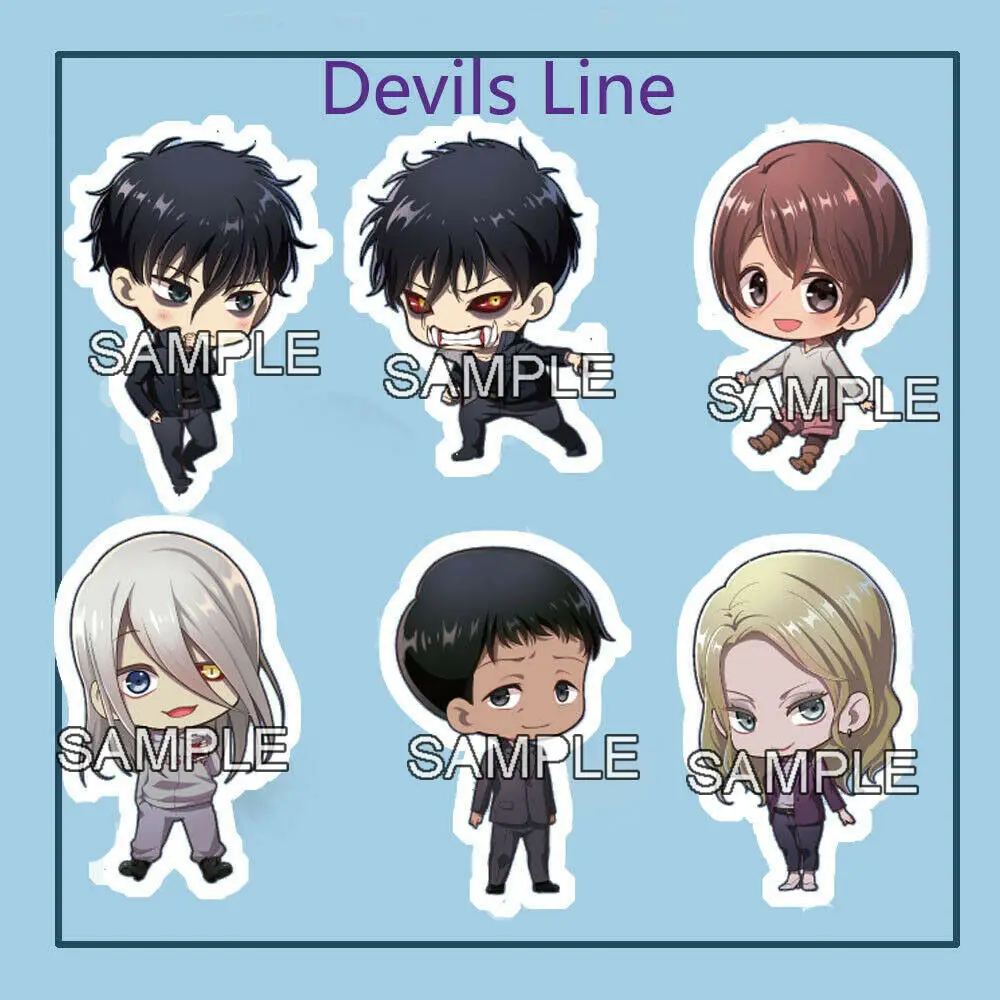 Devils Line Vampire Anzai Yuuki Taira Tsukasa акриловый брелок ремешок фигурка Новинка|Реквизит для