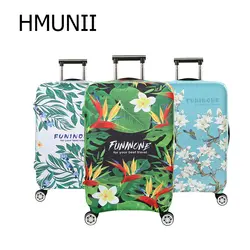 HMUNII модные эластичные тканевый багаж защитная крышка, Suitable18-32 дюймов, троллейбус случае чемодан Пылезащитный чехол дорожные аксессуары