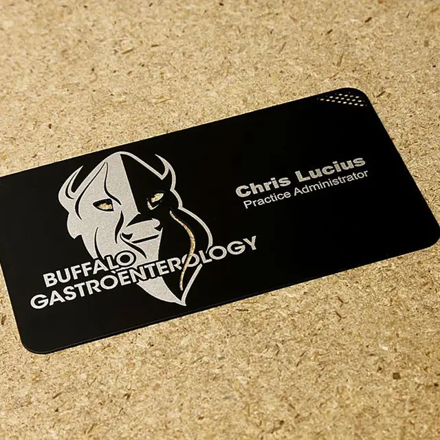 electrophoresis metal card black metal business cards creative black metal business cards