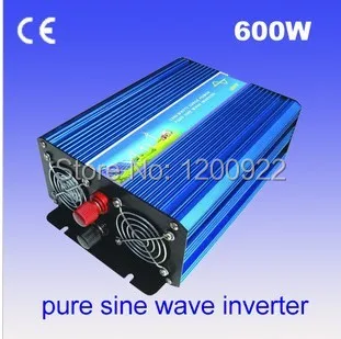 

Free Shipping 600W Pure Sine Wave Power Inverter, DC 48V to AC 220V, Power Invertor,50Hz/60Hz