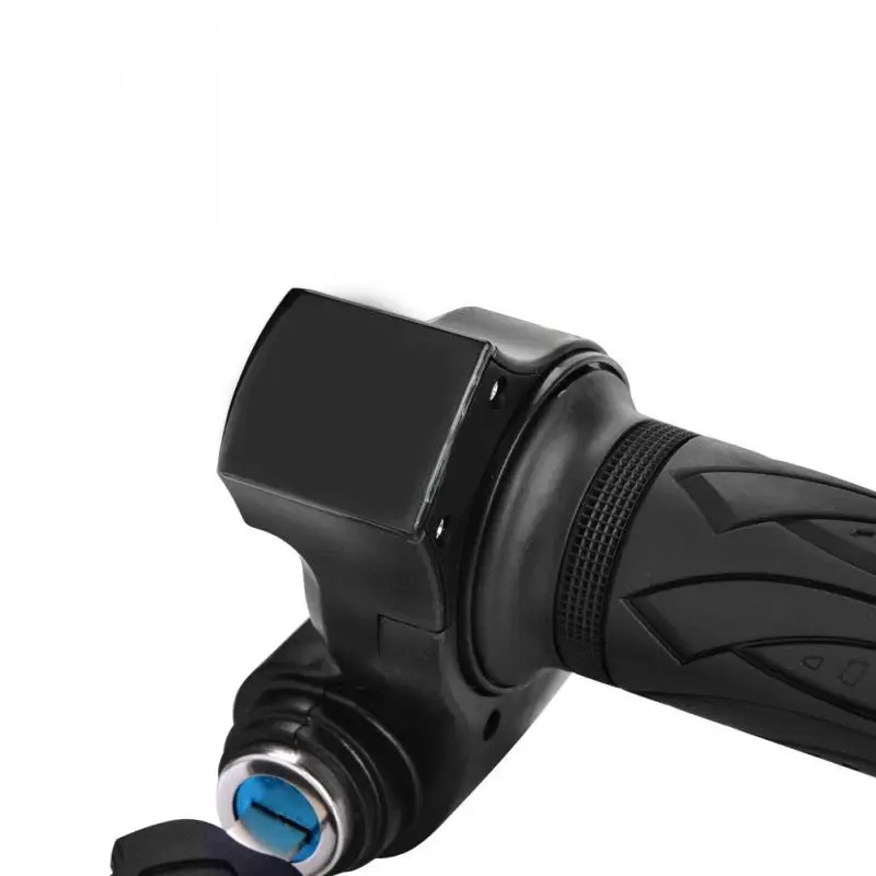 Top Waterproof E-Bike Electric Twist Throttle with LED Display Electric Scooter Handlebar Throttle Grips Bicycle Accessories 2