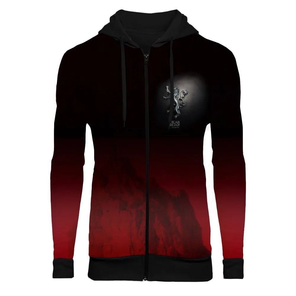 

2019 new Game of Thrones Jon Snow Daenerys Targaryen Cosplay Hoodie Sweatshirts Unisex Pullover Polyester Jacket Cosplay Costume