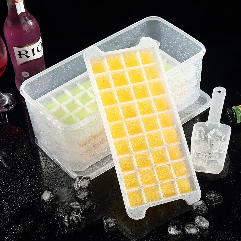 Герметичный Быстрый-ледоформа кубики плесень мульти-функция DIY формы для мороженого йогурт Ice Box холодильник для инструменты для мороженого