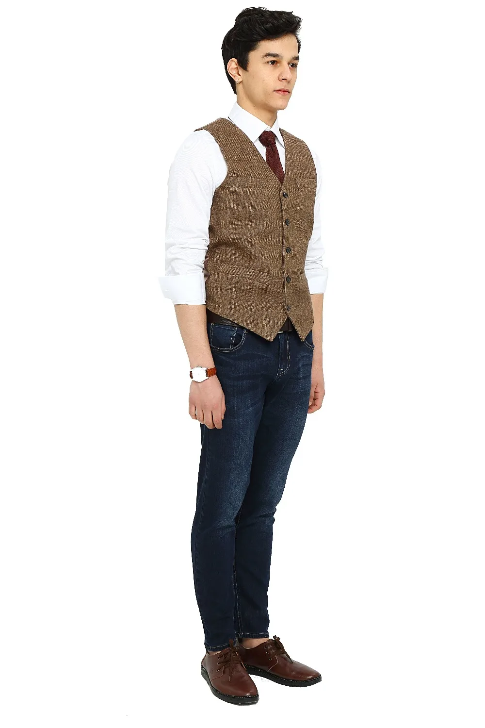 

New Arrival Custom Made Vest 6 Styles Single Breasted Man Waistcoat Mens/Bridegroom/Best Man Wedding/Dinner/Evening Vests MJ8