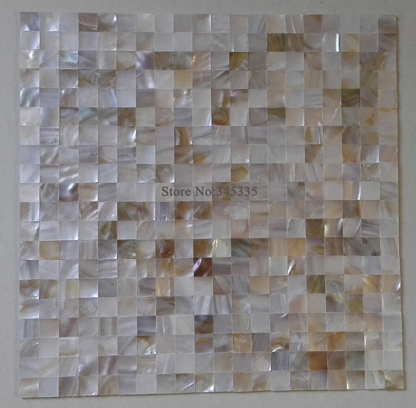 Natural luster mother of pearl shell mosaic tile kitchen backsplashbathroom shower interior panel fireplace wallpaper | Обустройство