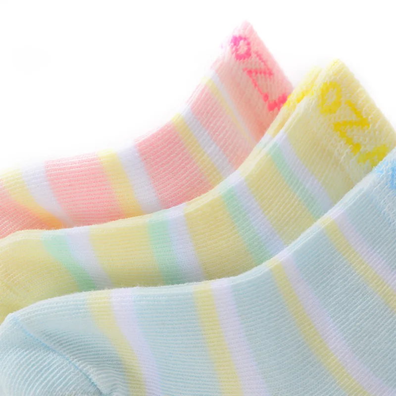 Детские носки на весну и осень, детские носки, носки для новорожденных девочек, несколько цветов, одежда для малышей