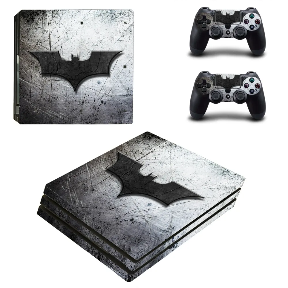 PS4 Pro Skin Sticker Batman Logo Vinyl Decal Cover For Sony Playstation