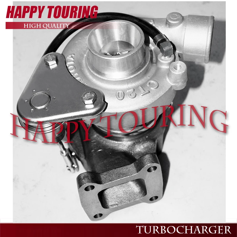 1,Turbo CT20 Turbocharger For TOYOTA HI-ACE 1995-98 HI-LUX 1997-98 LANDCRUISER 90-96 Surf 4-Runner 2.4L 2L-T 2LT 90HP 17201-54060