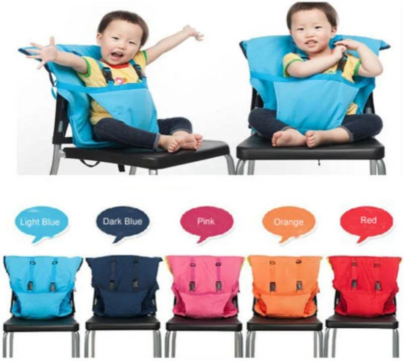 

Portable Travel Foldable Washable Baby Infants Dining High Chair Harness Seat