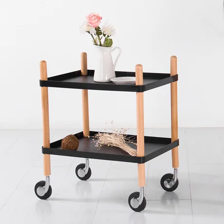 Kitchen Islands Trolleys Furniture Home Plastic Kitchen Islands Trolleys Furniture Home Plastic Solid Wood Shelf Trolley Cart Nordic Minimalist