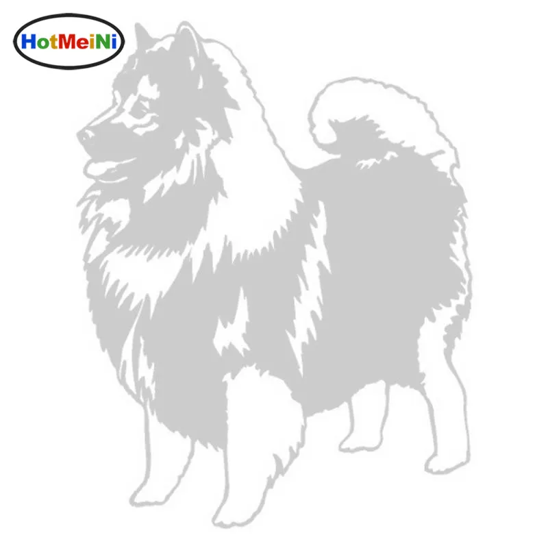 HotMeiNi Keeshond автомобильные наклейки с собаками милая виниловая наклейка стильные