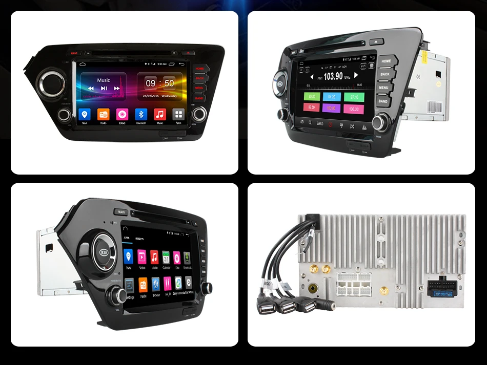 Discount Ownice Android 6.0 Octa 8 Core 2GB RAM for Kia k2 RIO 2010 - 2015 car dvd player GPS Navi Support 4G LTE Network DAB+ DVR TPMS 21