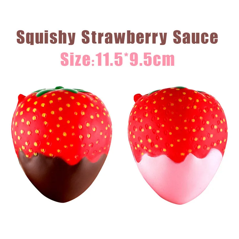 Buy Squash Anti stress Toy 11.5cm Strawberry Scented