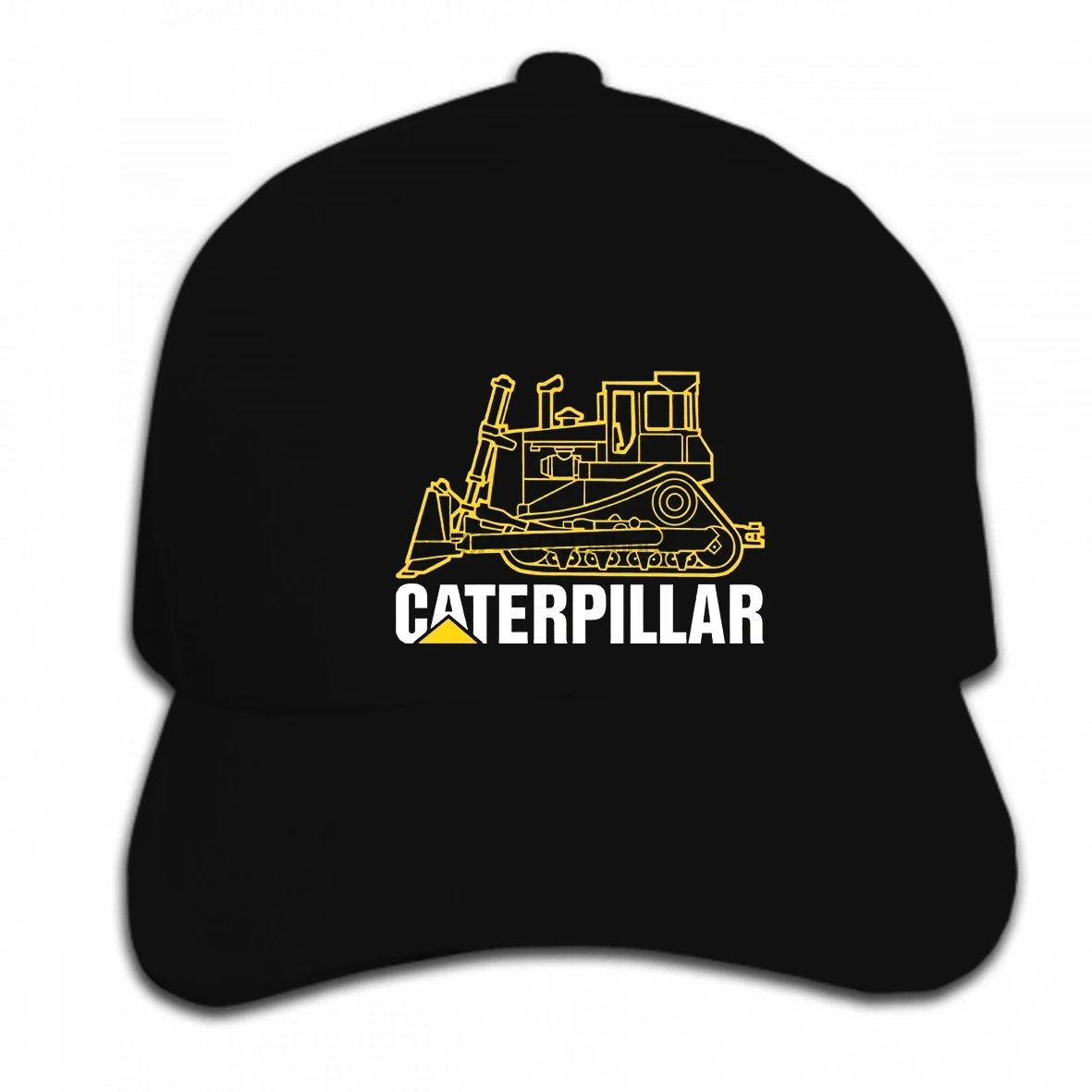 

Print Custom Baseball Cap Hip Hop New Caterpillar BULLDOZER New Caterpillar D11 Hat Peaked cap