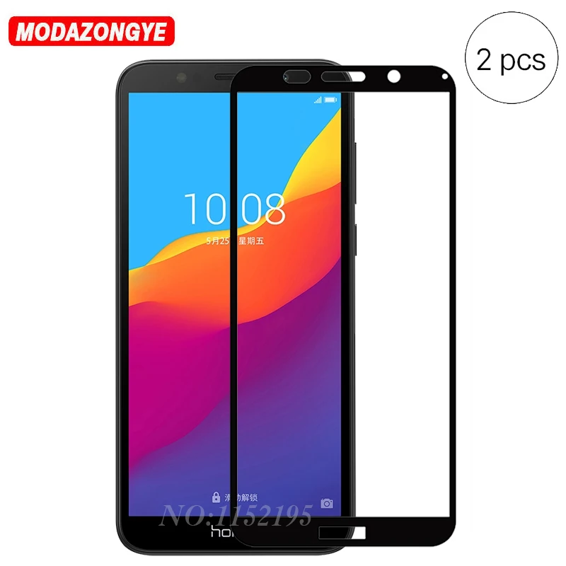 

Tempered Glass For Huawei Honor 7A Screen Protector Full Cover Glass For Huawei Honor 7A Honor7A DUA-L22 Russian Version 5.45