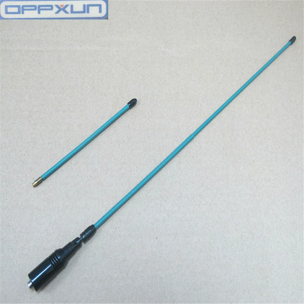 OPPXUN OPX-772 зеленый SMA-F SMA VHF/UHF 144/430 мГц антенны для kenwood baofeng UV5R puxing PX-777, PX-777 плюс, wouxun raiods