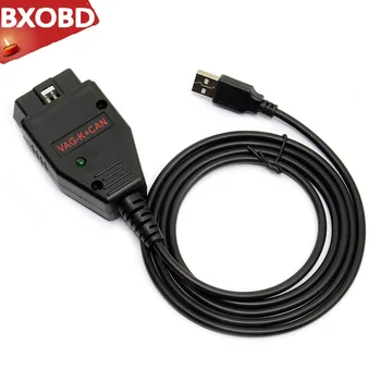 

VAG K+CAN 1.4 Code Reader Commander PIC18F25K80 FT232RL Chip for VAG K+CAN Commander 1.4 Car Diagnostic For AUDI/Skoda/Seat/V-W