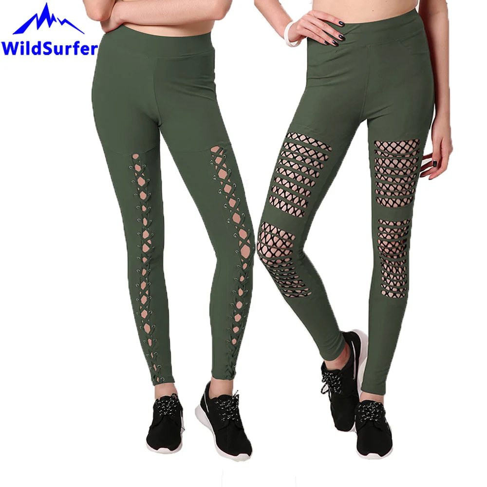 WildSurfer Femme штаны для йоги спортивная одежда Mujer гимнастические легинсы спортивные Для женщин Фитнес Mallas Deporte женские леггинсы SP86