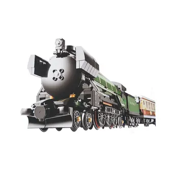 

1085Pcs Technic Series Emerald Night Train Model Building Kits Block DIY Bricks Children Toys 10194