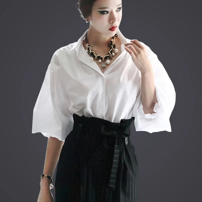 Fasicat Women's Vintage Blouse roupas femininas camisas