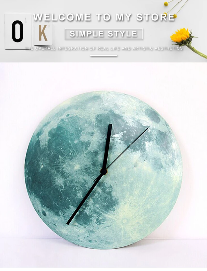 designer wall clock 3d clock wall clock home wall clock led barber pole wall watches large decorative wall clocks wall clock mirror rock n roll wall clock retro room clock cloock nordic clock  (1)