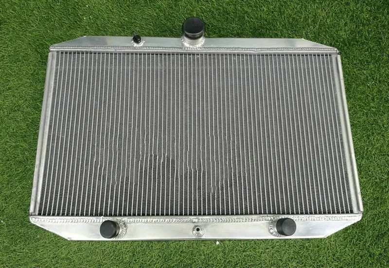 62MM Aluminum Radiator 1971 1974 For Jaguar XKE 5.3L E TYPE Series 3