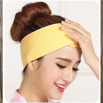 

Makeup Headcloth Lovely Kerchief Head Scarf headcloth for women makeup Makeup Toweling Hair Wrap Head Band Soft Adjustable Salon