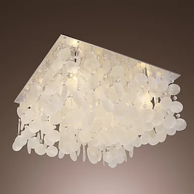 

Modern LED Crystal Ceiling Light Lamp With 5 Lights For Living Room Home Lighting Lustre De Cristal Free Shipping
