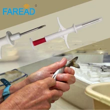 X60pcs 1,4x8 мм ISO Международный стандартный пакет для стерилизации капсул имплантаты микрочип шприц стеклянная трубка для exotics животных