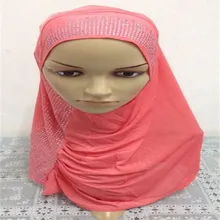 12PCS Bubble Tea Women Muslim Scarf Islamic Abaya Arab Hijab New Style Shawls Underscarf Headwear 2017 Spring Autumn Hot Sale