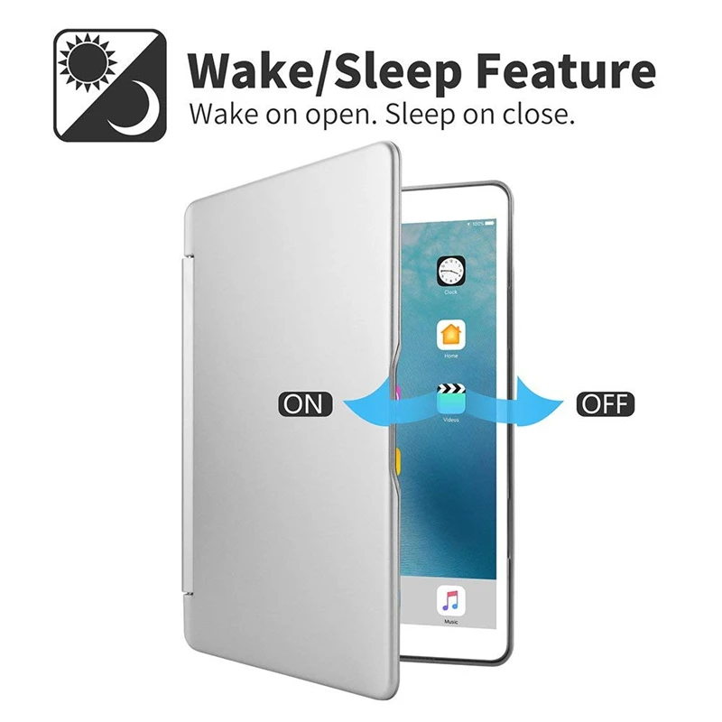 7 цветов с подсветкой Folio Smart Case с автоматической сна просыпаюсь Особенности Bluetooth клавиатура чехол для Новинка 2017 года iPad Pro 10,5 дюймов