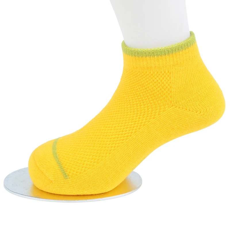 5 PairsLot Solid Boys Socks Cotton Kids Socks For Boys Breathable Thin Boys Socks With Striped Summer Children Clothing 3-12 Y (7)