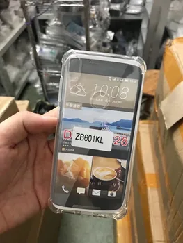 

50pcs/lot For ASUS Zenfone ZB601 Anti-shockproof Soft TPU Clear Transparent Back Case Cover For ASUS Zenfone ZB601