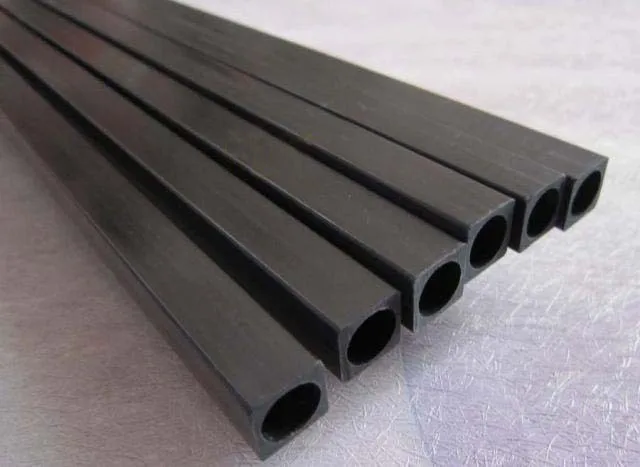 

6mm*6mm*4mm(ID)*1000mm carbon fiber pultrusion square tube for RC hobby ( inside is round)